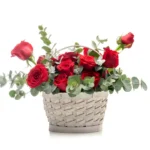 Корзина с цветами Светлое утро