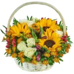 Корзина с цветами Волшебный край